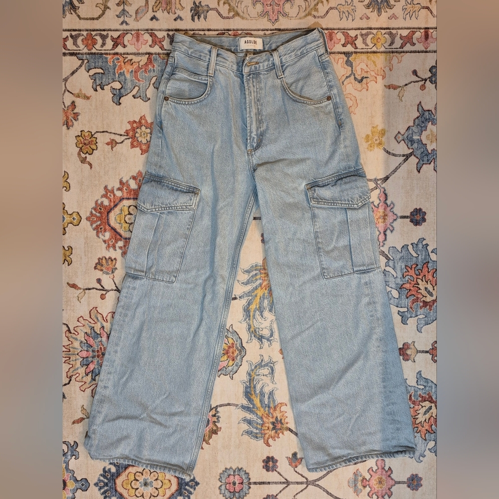Agolde Cargo Jeans Wide Leg
